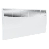 Plumbing N Parts 2000W Rectangle White Convector Heater with Integrated Thermostat Stainless Steel_PNP-37393