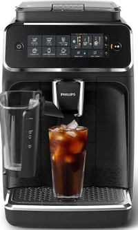 Automatic Coffee Machine with ICE COFFEE Serie 3200 EP3241/74 - BRAND NEW - 2 YEARS WARRANTY WITH PHILIPS - BESTCOST.CA