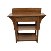 Wildon Home® Mission 2 Drawer And Open Shelves Sideboard / Console Table - Michael's Cherry