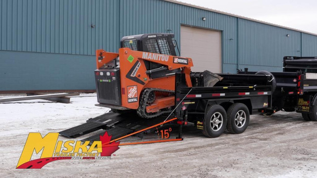 Ultra Low Pro 7 Ton Dump/Float Trailer in Heavy Equipment Parts & Accessories in Ontario - Image 3