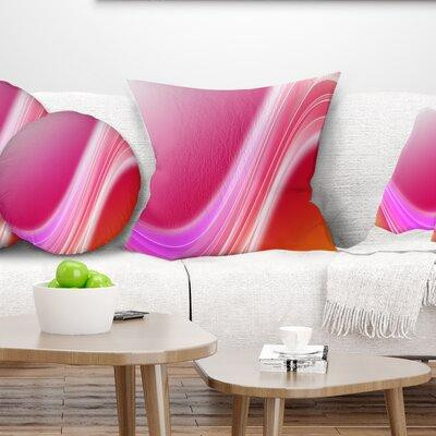 The Twillery Co. Abstract Abstract Curved Lines Pillow in Bedding