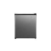 Impecca USA 1.7 Cu Ft. All Refrigerator In Stainless Look With Reversible Door
