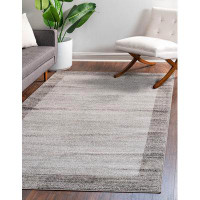 RugPal Solid/Striped Desdemona  Rug Stone Colour