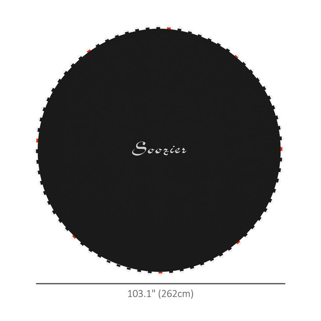 Trampoline Mat 103.1" (262cm) Black dans Appareils d'exercice domestique - Image 3