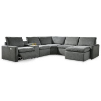 Signature Design by Ashley 105'' Wide Right Hand Facing Reclining Sofa & Chaise