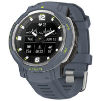 Garmin Instinct Crossover 45mm GPS Watch with Heart Rate Monitor - Blue Granite