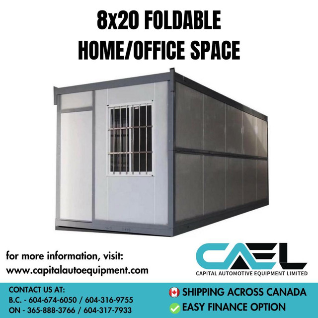 Wholesale Deal: Get a Brand New 20ft x 8ft Insulated Portable Mobile Home Office at an Unbeatable Price! in Other Business & Industrial