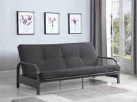 77 In Futon Frame without mattress ( Sofa Bed ) - ( Futon Mattress also is Available )  Delivery available ( In Stock )
