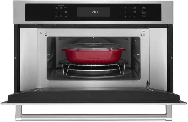 KitchenAid KMBP100ESS 30 Built In Microwave With Convection 1.4 cu. ft. Capacity Stainless Steel Color in Microwaves & Cookers in City of Toronto - Image 3