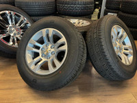 2023 GMC Chevy rims and Bridgestone all season LT tires