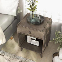 George Oliver Dutchover 26'' Tall End Table with Storage