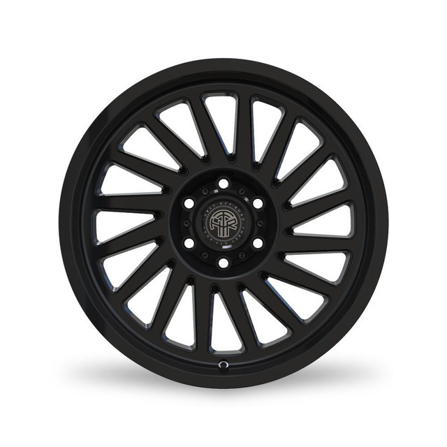 20x10 Thret Omega 902 Gloss Black wheels for Ford, RAM, GMC, Chevy in Tires & Rims in Alberta - Image 3