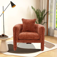 Ivy Bronx 33.8" W Upholstered Accent Barrel Chair