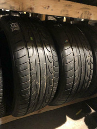 2 Tires ~~~ 275/40R21 Dunlop SP SportMaxx ~ SUMMER Performance~~ Audi Q7 S-Line Original ~~~ 85%tread