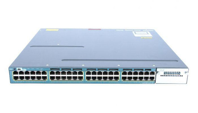 Cisco Catalyst switch 3560X 48 Gigabit ports PoE+ WS-C3560X-48P-S in Networking