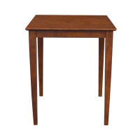 George Oliver Cornwell Counter Height Solid Wood Dining Table