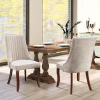 Wildon Home® Lonsdale Velvet Upholstered Back Accent Dining Chair