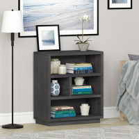 Latitude Run® 32" Grey Four Tier Standard Bookcase