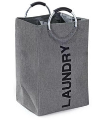 NEW CANVAS LAUNDRY BAG CLOTHS WASH BAG & HANDLE GW53