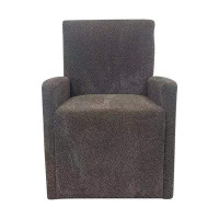 Wildon Home® Dining Upholstered Caster Chair