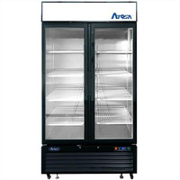 Atosa Double Door 40 Wide Display Refrigerator