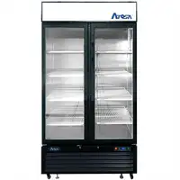 Atosa Double Door 40 Wide Display Refrigerator