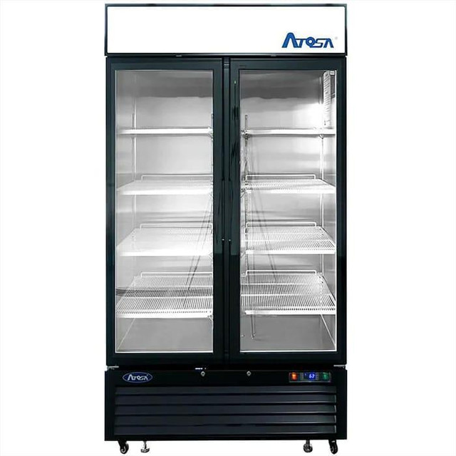 Atosa Double Door 40 Wide Display Refrigerator in Other Business & Industrial