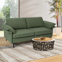 Ivy Bronx Latitude Run® 2-Seat Fabric Loveseat Sofa W/ Soft Cushions, Perfect Furniture For Living Room, Apartment, Offi