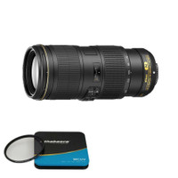 Nikon AF-S 70-200mm f/4G ED VR NIKKOR Lens + FILTER - ( 2202 ) Brand new. Authorized Nikon Canada Dealer.