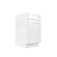 Ready To Ship Cabinets B21 Single Door Base Cabinet with Drawer and Shelf