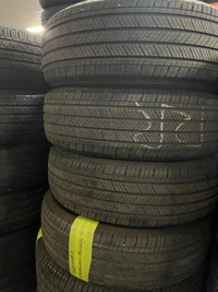 225 65 17 4 Michelin Primacy Used A/S Tires With 80% Tread Left