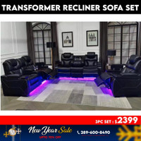 New Year Sales on Reclining Sofas Starts From $1699.99