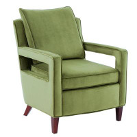 Mercer41 Ottillia Velvet Accent Arm Chair