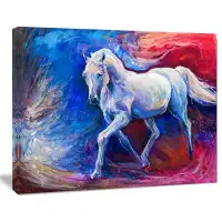 Made in Canada - Design Art Horse Animal - Wrapped Canvas Print