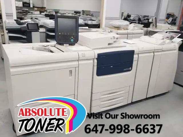 BEST PRICE - Xerox C75 Press color Production Printer Copier with Finisher with Booklet High speed 12x18 13x19, C70, V80 in Other Business & Industrial in Toronto (GTA)