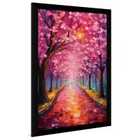 Wildon Home® "Japan's Sakura Cherry Blossom Delight" By V2 Design Co. Print On Acrylic
