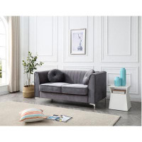 Wrought Studio Glory Furniture Delray-L Loveseat ( 2 Boxes )