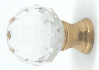 Crystalite 1" Diameter Round Knob