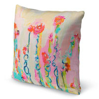 KAVKA DESIGNS Tomboy with Pigtails Indoor / Outdoor Pillow