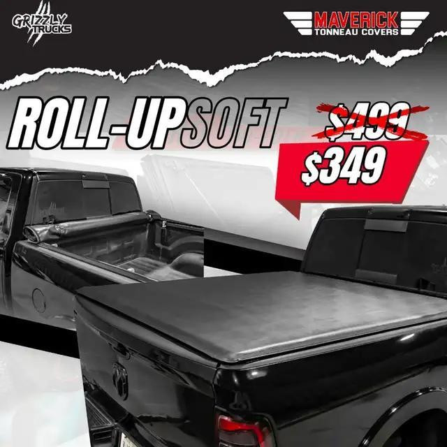 MAVERICK TONNEAU COVERS For $349 ONLY !! We Install, Ship, Warranty and PRICE MATCH !!! in Tires & Rims in Calgary - Image 4