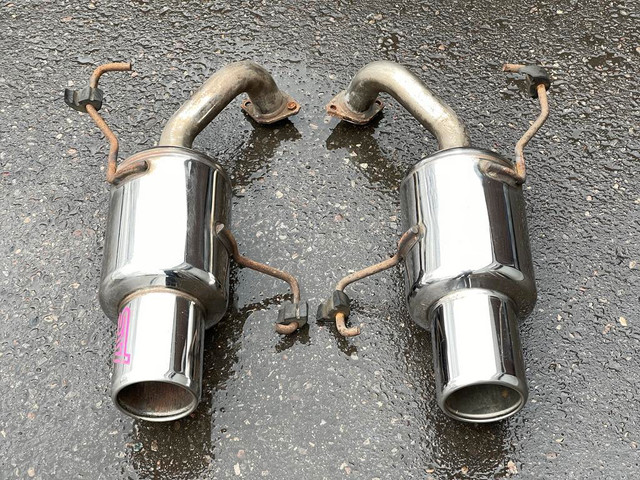 JDM Subaru Legacy Exhaust Muffler 2005 2006 2007 2008 2009 Racing / Performance STI Genome in Other Parts & Accessories - Image 3