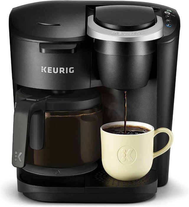 HUGE Discount Today! Keurig K-Duo Essentials Single Serve K-Cup Pod And Carafe Coffee Maker | FAST, FREE Delivery in Coffee Makers