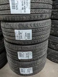 P245/45R18  245/45/18  CONTINENTAL PROCONTACT TX ( all season summer tires ) TAG #  17675