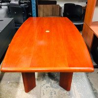 Boardroom Table with Grommet Hole in Excellent Condition-Call us!
