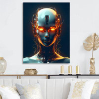 Trinx Robotic Intelligence III - Robot Metal Wall Decor