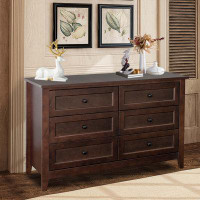 Red Barrel Studio 6 Drawer 47.24"W Chest Of Drawers