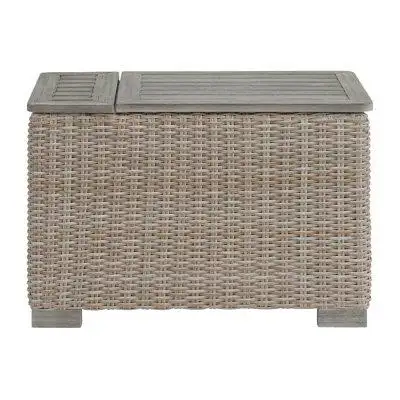 The Camal Cooler Box patio furniture piece just made your backyard experience a little more inviting...