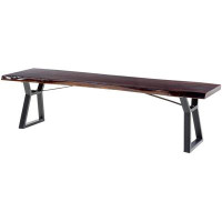 Millwood Pines Timpano Solid Wood Bench
