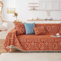 ASTER-FORM CORP Sofa Covers Boho Couch Cover for 3 Cushion Couch