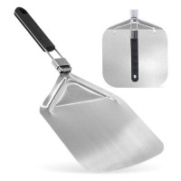 NutriChef Nutrichefkitchen Pizza Peel For Oven And Grill-Durable And Safe Aluminum Base With Stainless Steel Handle, One